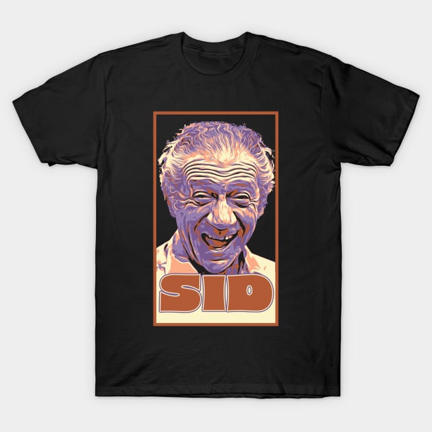 Sid James T-Shirt by MichaelaGrove